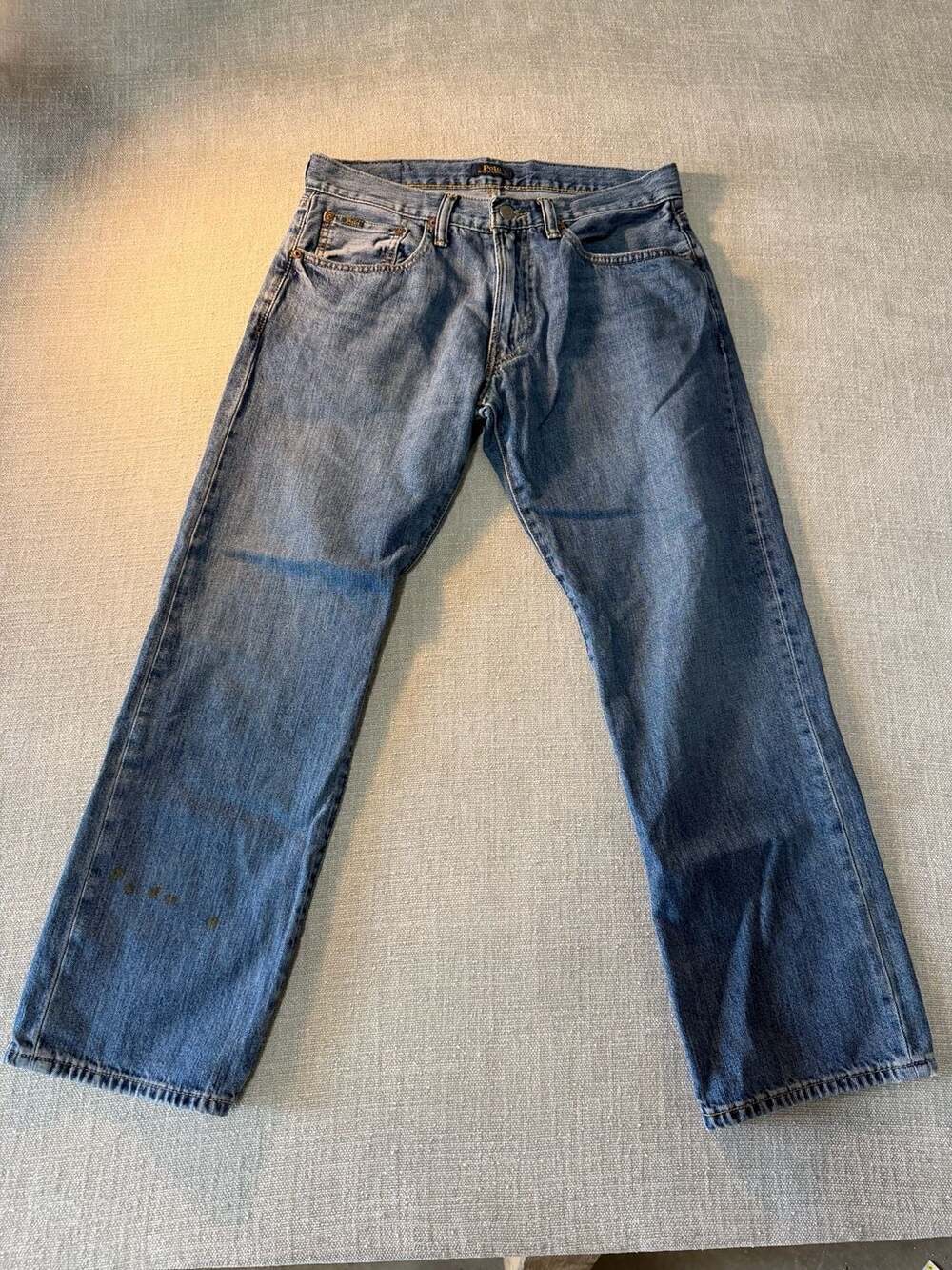 Polo Ralph Lauren Straight Leg Blue Denim Jeans